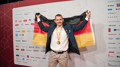 Franz Lehnert holt Gold bei den EuroSkills Franz Lehnert holt Gold bei den EuroSkills